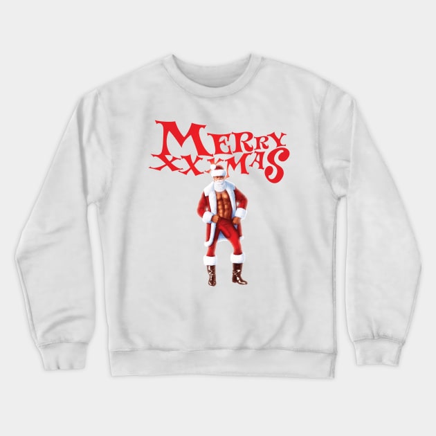 Merry xxxmaS Crewneck Sweatshirt by a$$thetics